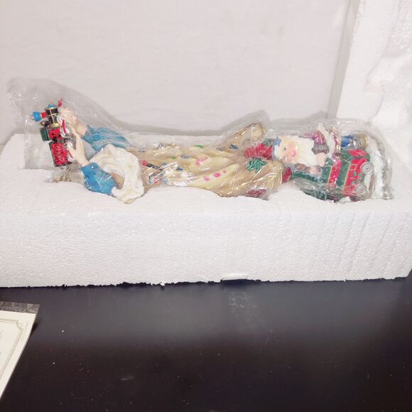 Vintage Lenox 2002 Pencil Santa "The Toy Maker" Pencil Santa Collection NEW - Picture 8 of 14